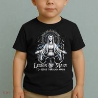 Of Mary Our Lady Catholic Toddler T-Shirt thumb 2