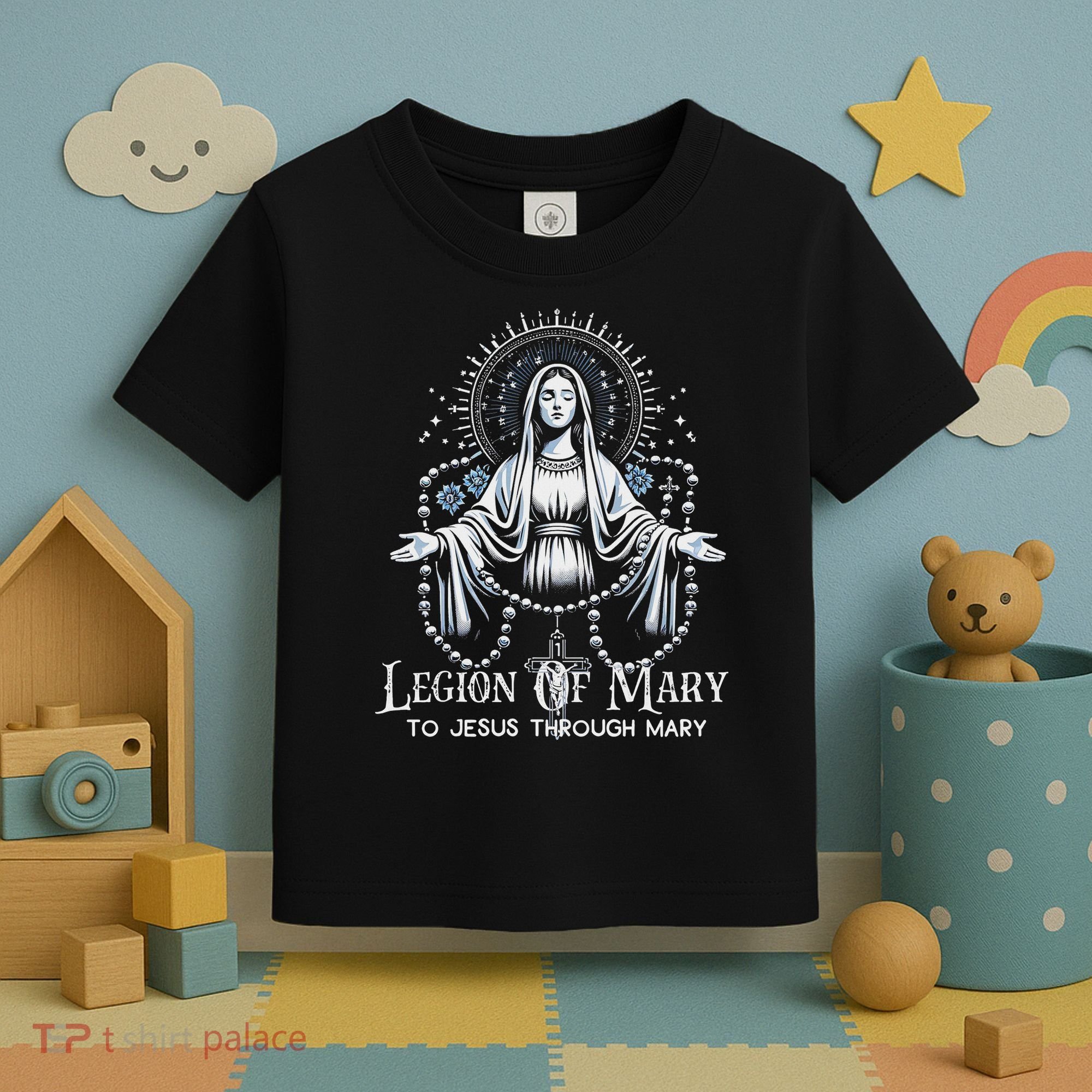Of Mary Our Lady Catholic Toddler T-Shirt