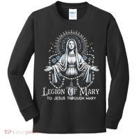 Of Mary Our Lady Catholic Kids Long Sleeve Shirt thumb 0