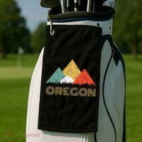Oregon Mountain Golf Towel thumb 2
