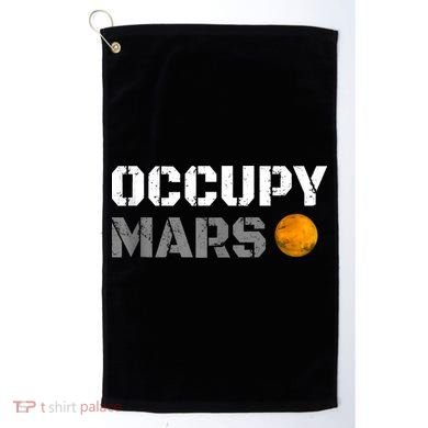OCCUPY MARS Golf Towel