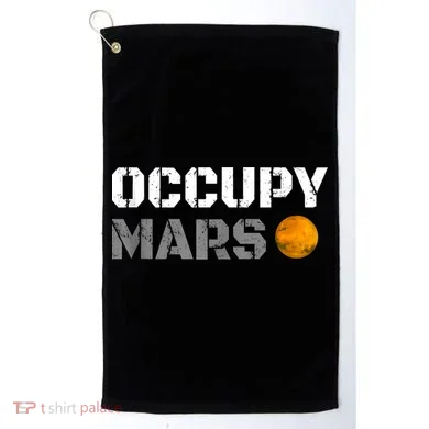 OCCUPY MARS Golf Towel