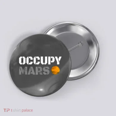 OCCUPY MARS Button