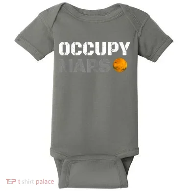OCCUPY MARS Baby Bodysuit