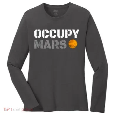 OCCUPY MARS Women's Long Sleeve Shirt