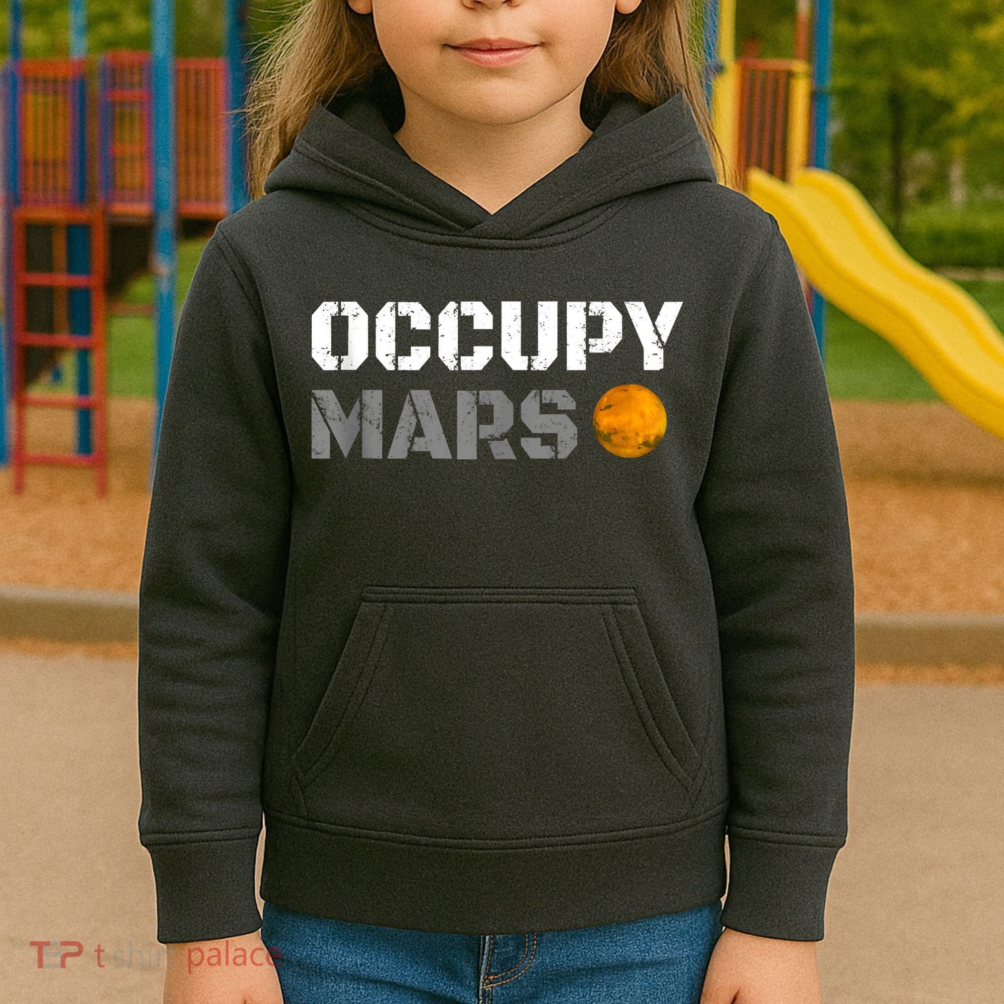 OCCUPY MARS Kids Hoodie