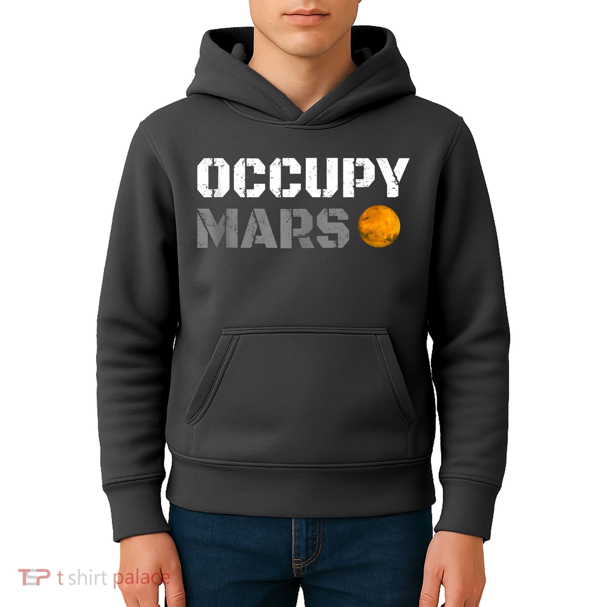 OCCUPY MARS Kids Hoodie