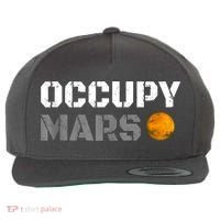 OCCUPY MARS Wool Snapback Cap thumb 0