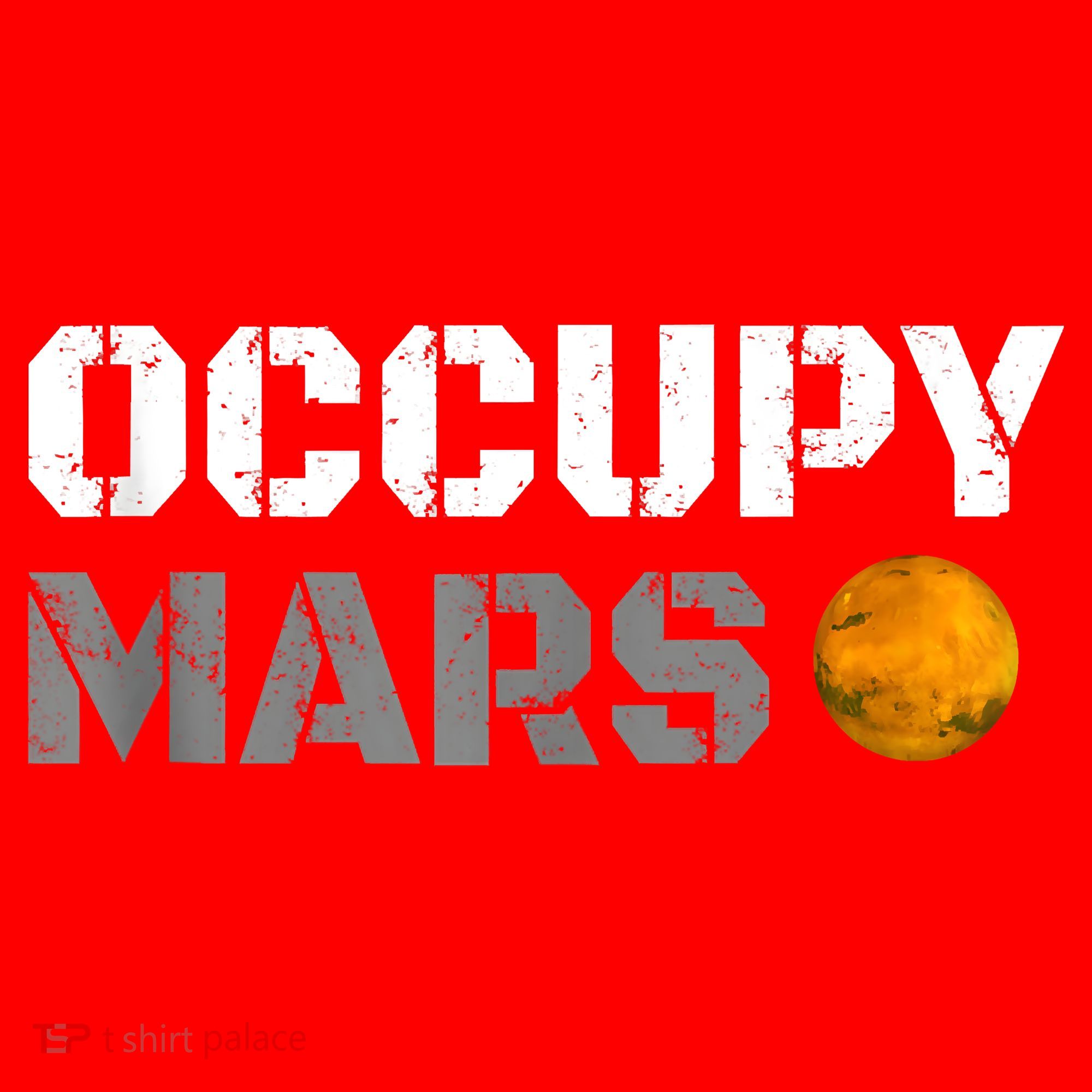 OCCUPY MARS Santa Hat