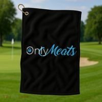 Only Meats Golf Towel thumb 1