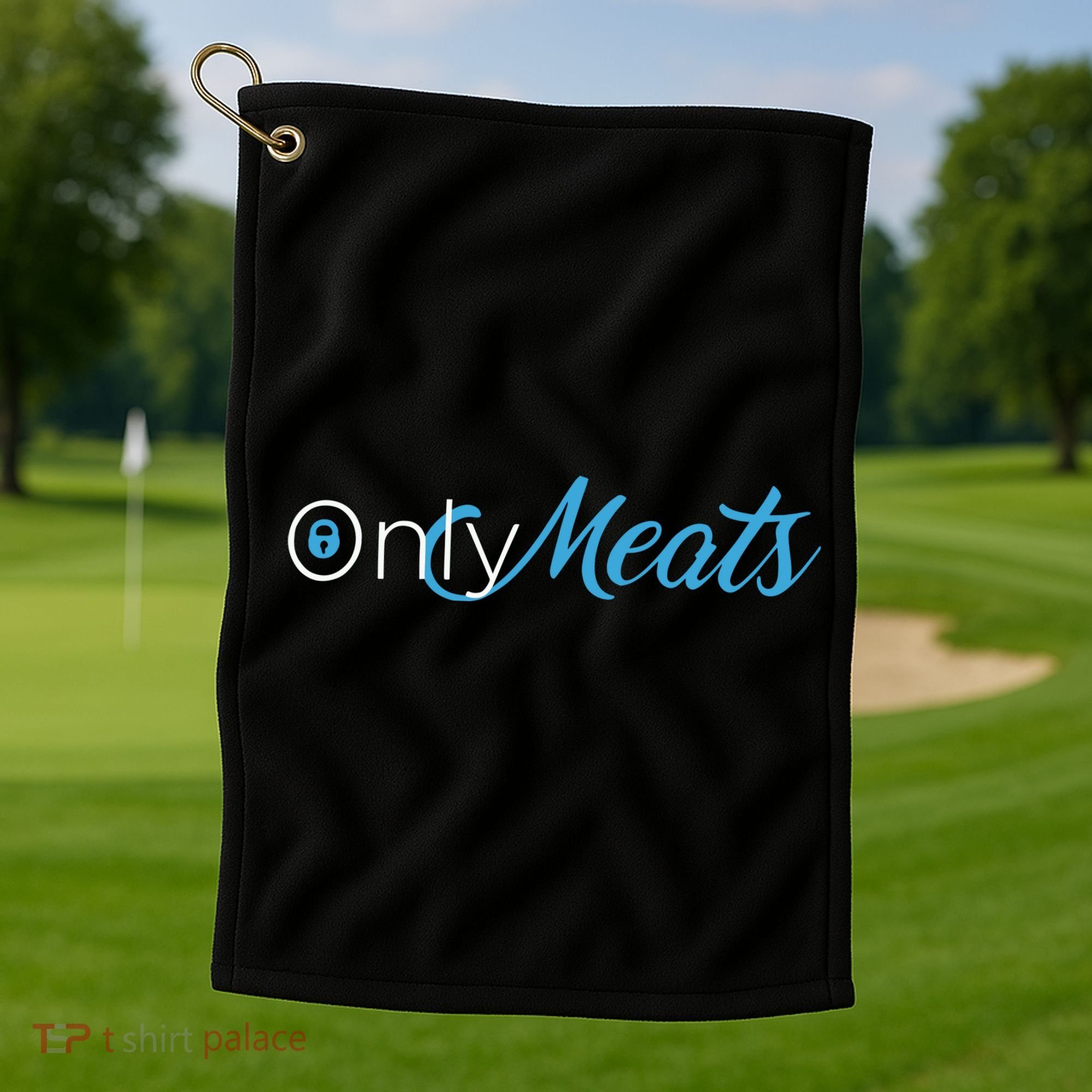 Only Meats Golf Towel