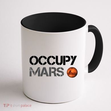 Occupy Mars Coffee Mug back