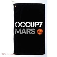 Occupy Mars Golf Towel thumb 0