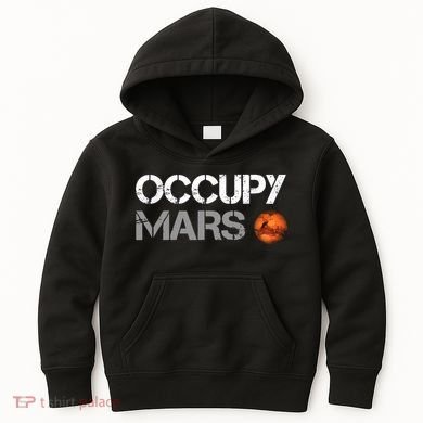 Occupy Mars Kids Hoodie