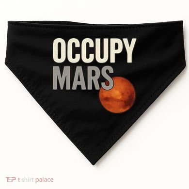 Occupy Mars USA-Made Doggie Bandana