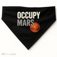 Occupy Mars USA-Made Doggie Bandana thumb 0