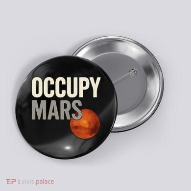 Occupy Mars Button