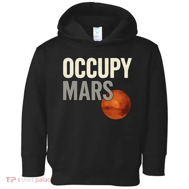 Occupy Mars Toddler Hoodie