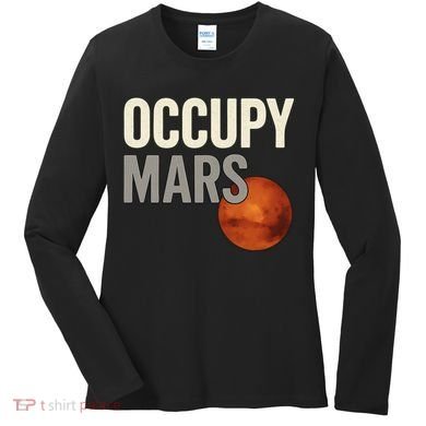 Occupy Mars Women's Long Sleeve Shirt