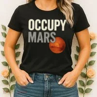 Occupy Mars Women's T-Shirt thumb 2