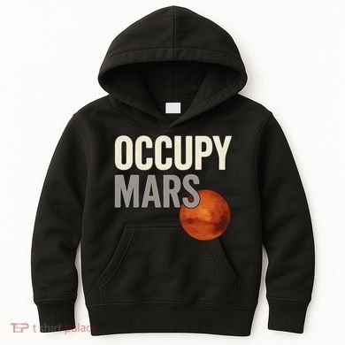 Occupy Mars Kids Hoodie