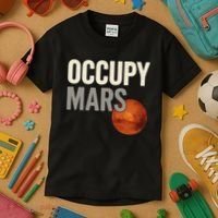 Occupy Mars Kids T-Shirt thumb 3