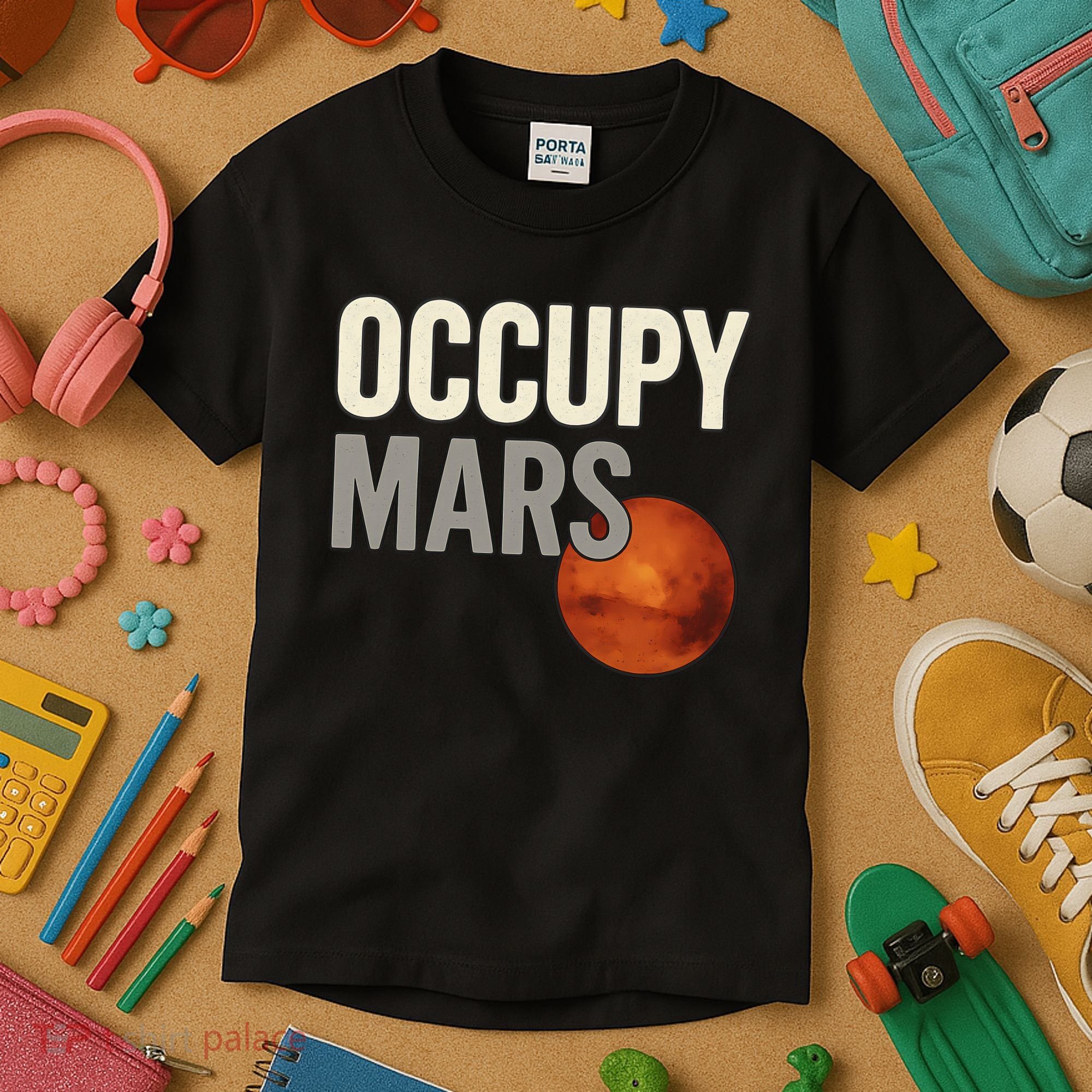 Occupy Mars Kids T-Shirt