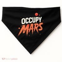 Occupy Mars USA-Made Doggie Bandana thumb 0