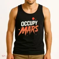 Occupy Mars Tank Top thumb 3