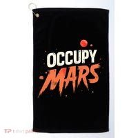 Occupy Mars Golf Towel thumb 0