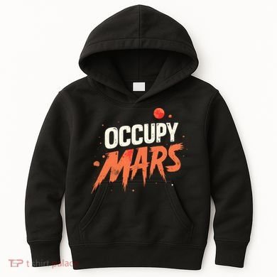 Occupy Mars Kids Hoodie