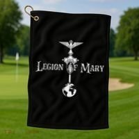 Of Mary Our Lady Catholic Golf Towel thumb 1