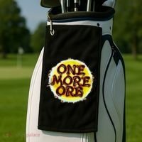 One More Orb Slot Machine Casino Lover Jackpot Link Bonus Golf Towel thumb 2