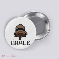 Orale Mexican Slang Chicano Pride Button thumb 0