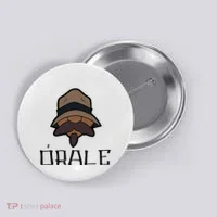 Orale Mexican Slang Chicano Pride Button thumb 0