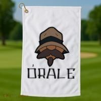 Orale Mexican Slang Chicano Pride Golf Towel thumb 1