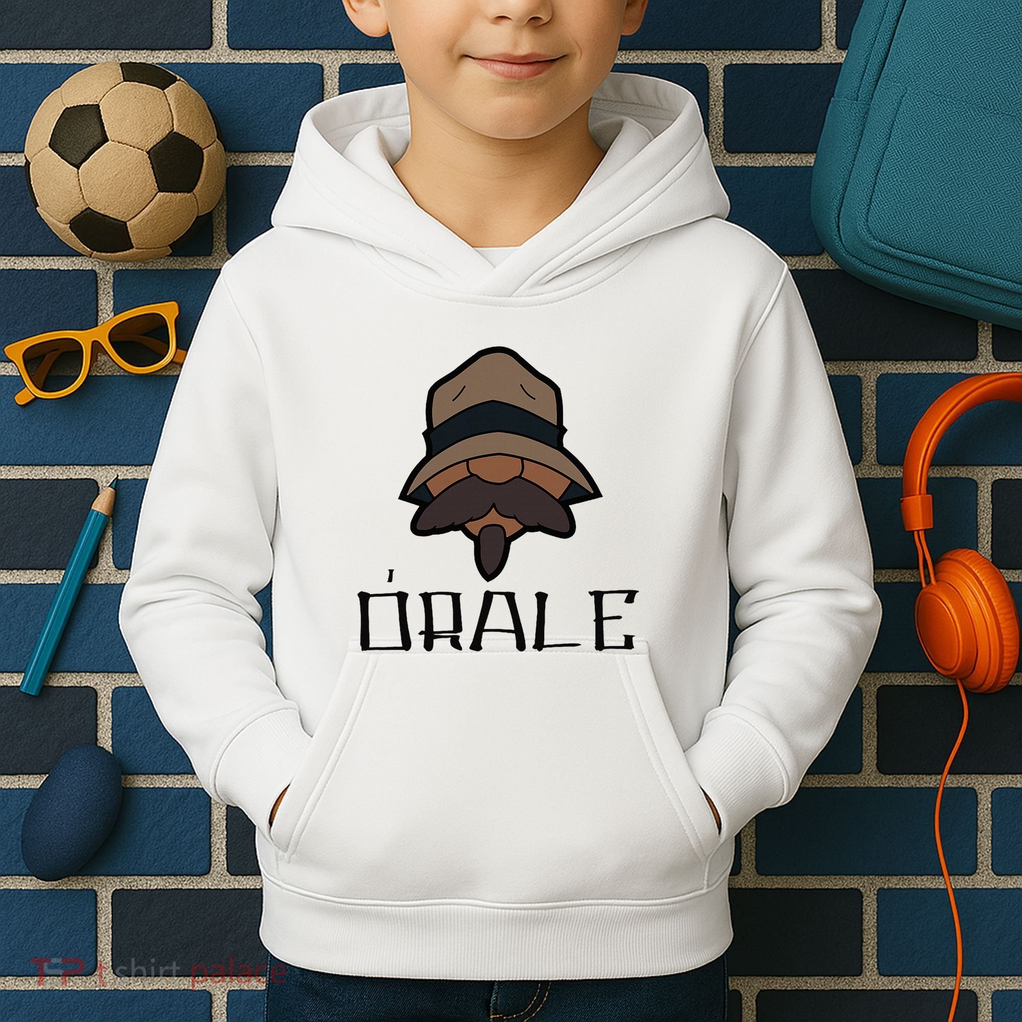 Orale Mexican Slang Chicano Pride Kids Hoodie
