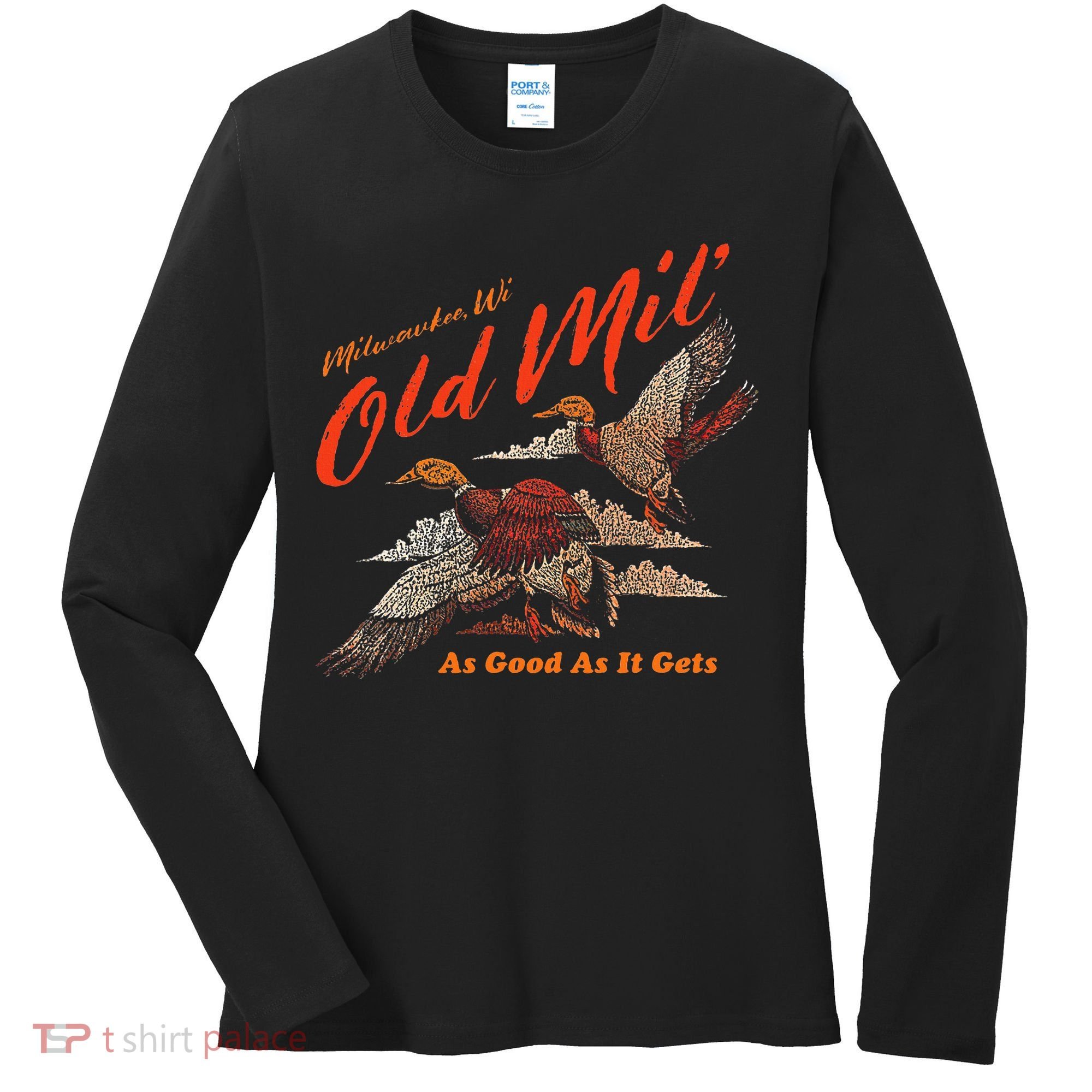 Old Milwaukee Style Old Mil Ducks Women's Long Sleeve Shirt