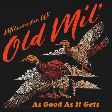 Old Milwaukee Style Old Mil Ducks Kids Long Sleeve Shirt