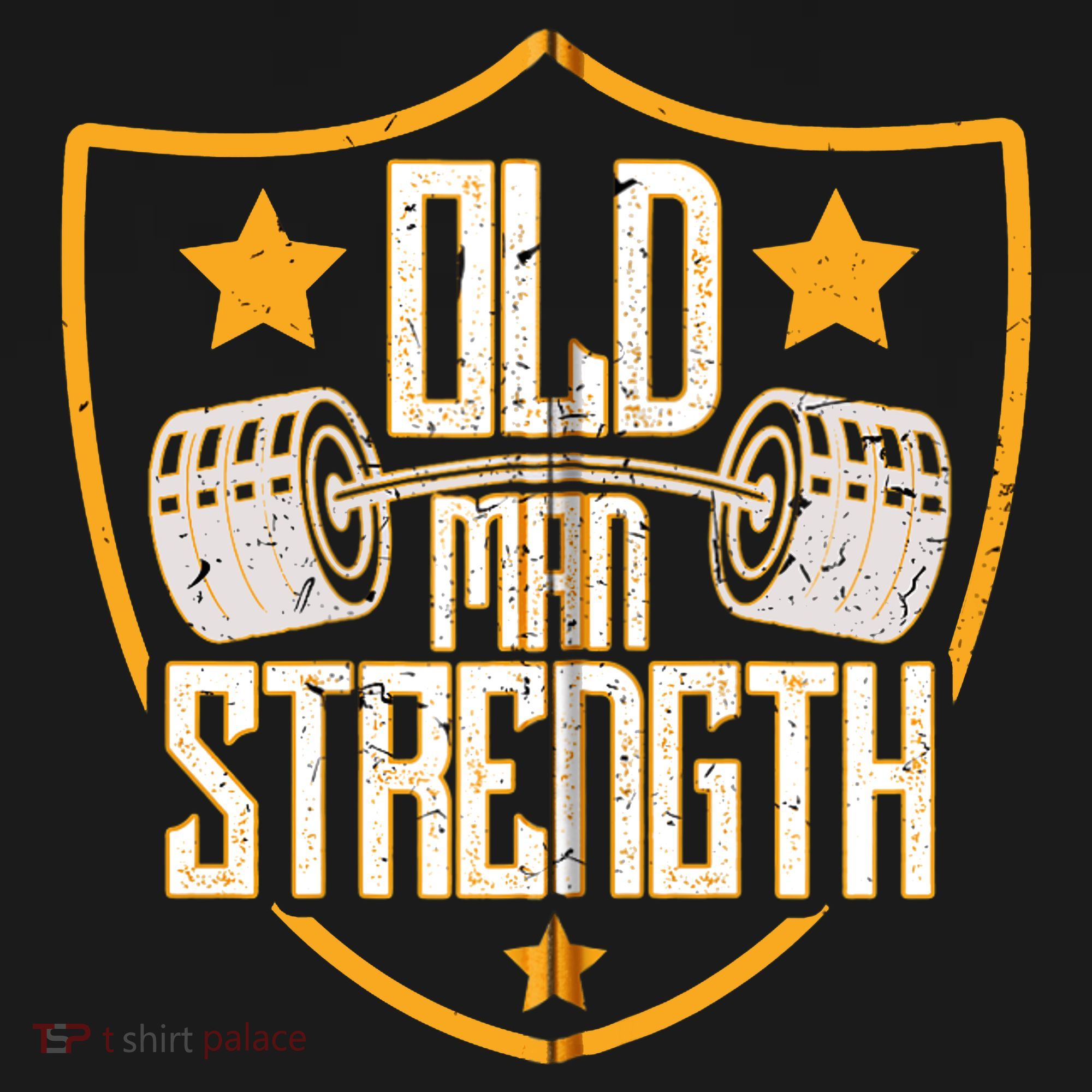 Old Man Strength Gym Father's Day Gift For Dad Zip Hoodie Hoodie