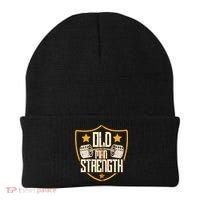 Old Man Strength Gym Father's Day Gift For Dad Zip Hoodie Beanie thumb 0