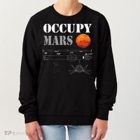 Occupy Mars Starship Rocket Women's Sweatshirt thumb 0