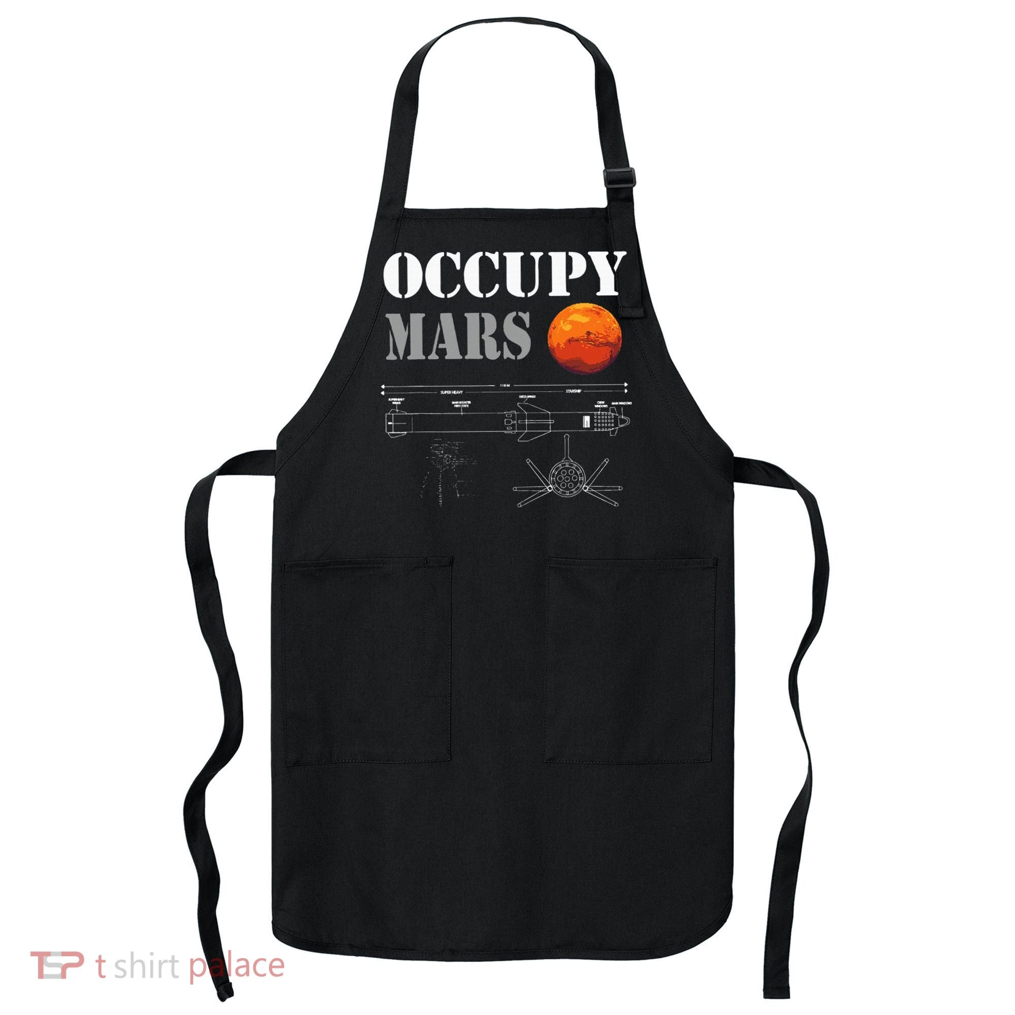 Occupy Mars Starship Rocket Apron