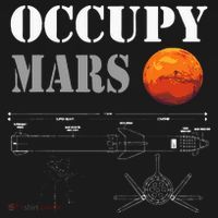 Occupy Mars Starship Rocket Polo thumb 3