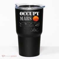 Occupy Mars Starship Rocket Tumbler thumb 0