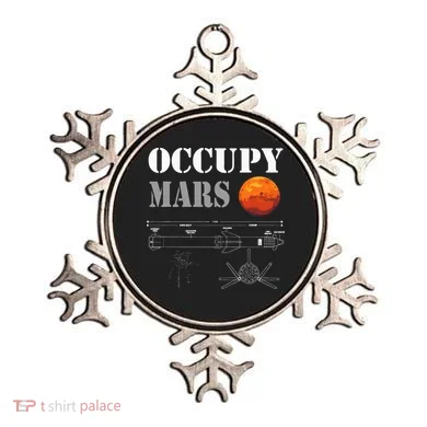 Occupy Mars Starship Rocket Ornament
