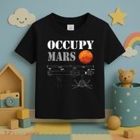 Occupy Mars Starship Rocket Toddler T-Shirt thumb 3