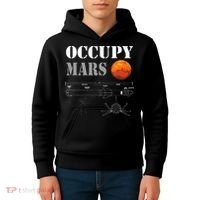 Occupy Mars Starship Rocket Kids Hoodie thumb 4