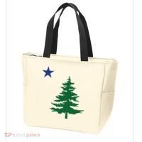 Old Maine State Flag 1901 Pine Tree Star Tote Bag thumb 3