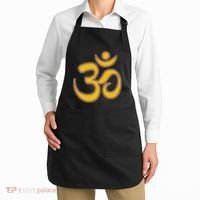 Om Meditation Spiritual Ancient Symbol Peace Yoga Aum Omkara Apron thumb 2
